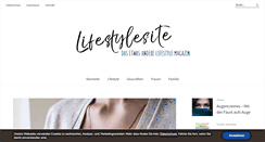 Desktop Screenshot of lifestylesite.de